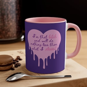 Hazbin Hotel Mug, Velvette Quote, I'm that bitch..., Velvette, 11oz mug