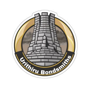 Brandon Sanderson, Stormlight Archive Sports Team Style Sticker, Urithiru Bondsmiths