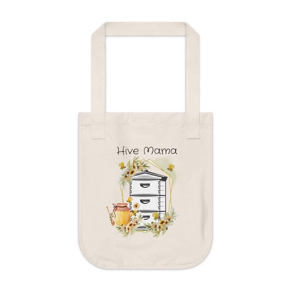 Green Gift Bee Keeper Tote Bag Honey Bee Canvas Bag Market Bag Cute Tote Bag Sustainable Bag Reusable Shopping Bag Eco Friendly Organic Gift