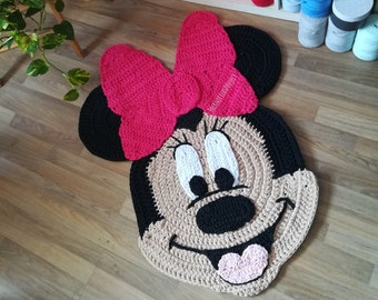 Modello tappeto Minnie