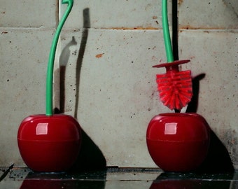 Cherry Toilet Brush Holder | Funny Bathroom Holder | Bathroom Decor | Bathroom Accessories