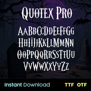 Wednesday Font - Quotex Pro TTF