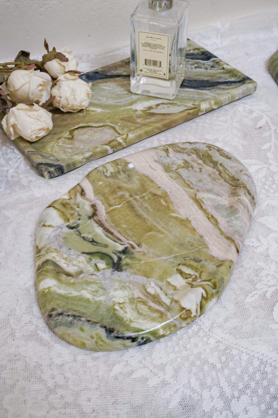 Nature Marble Tray,Bath Decor, Catchall Dish,Jewelry Holder,Table Styling,Entryway Decor,Decorative Tray,Cloud Tray