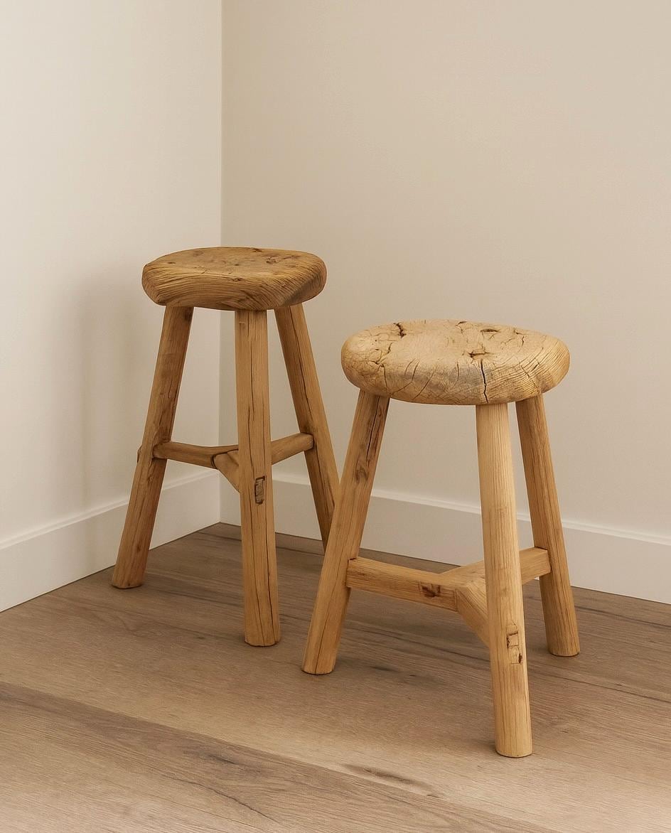 Vintage Bathroom Stool