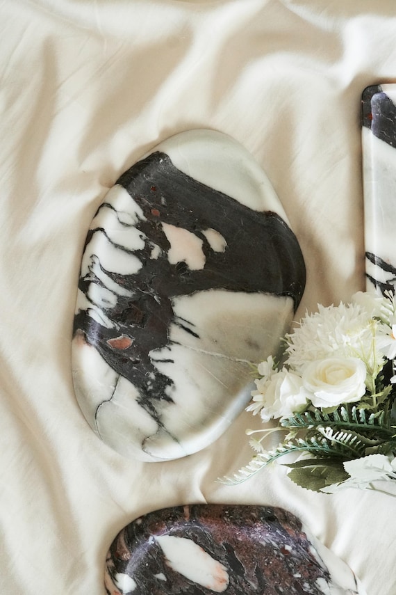 Calacatta Viola Marble Tray, Rustic Wabi Sabi Decor, Catchall Dish,Jewelry Holder,Table Styling,Entryway Decor,Decorative Tray,Cloud Tray