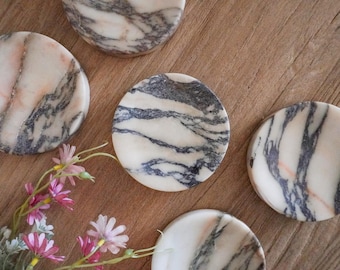 Calacatta Viola Marble Catchall Tray,Marble Coaster,Vanity Decor,Entryway Catchall,Jewelry Dish,Decorative Tray,Luxury Wedding Gift