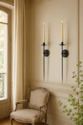 Large Candle Sconce,French Style Candle Sconce,Minimalist Wall Decor,Candle Sconce,Vintage Wall Decor,Gift For Her,Farmhouse Wall Decor