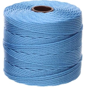 S-LON BEAD CORD carolina blue 77yd tex210