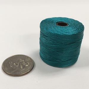 S-LON BEAD CORD teal 77yd tex210
