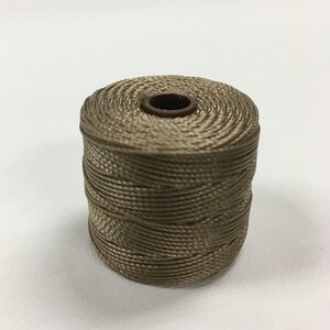 S-LON BEAD CORD sand 77yd tex210
