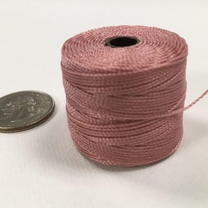 S-LON BEAD CORD rose 77yd tex210