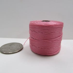 S-LON BEAD CORD pink 77yd tex210