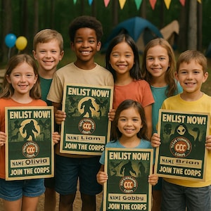 Cryptid Conservation Corps Certificate: Bigfoot, Mothman, Nessie (Digital Download)
