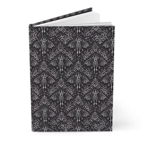 Jersey Devil Illustration Hardcover Journal | Occult Folklore Notebook