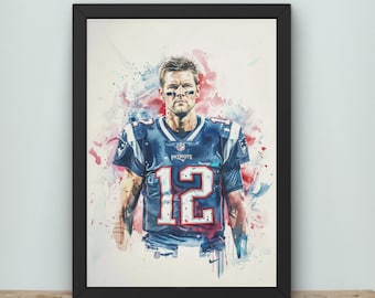 Tom Brady, quarterback, nfl, american football, buccaneers, new england patriots, sports, football, super bowl, patriots, digital download
