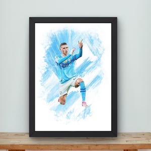 Phil Foden, foden, man city, england, manchester city, soccer, football, premier league, digital art, watercolor painting, digital download