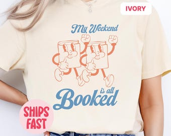 Comfort Colors Bookish T-Shirt, Chic Book Lover Tee, Reading Shirt for Avid Readers, Perfect Banned Books Gift, Ideal for Book Fans