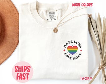 Comfort Colors® Pride Shirt, Trans Rechte T-Shirt, Gay Shirt, soziale Gerechtigkeit T-Shirt, LGBTQ Geschenk, PRD_076