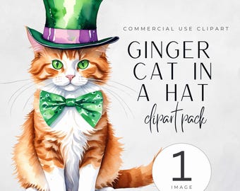 Cat Clipart Bundle, Cute Cat Illustrations, Digital Download for Crafts, Cute Animal Graphics, Instant Download for Cat Lovers, Festive Cat