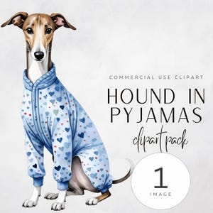 Clipart di levrieri, clipart digitale per mamme di cani, clipart di Whippet e levrieri, clipart per amanti dei cani, ideale per magliette, tazze e decorazioni