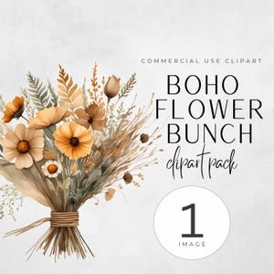 clipart digitale di fiori autunnali, splendida grafica di bouquet di fiori ad acquerello per progetti stagionali, download immediato per gli appassionati del fai da te,