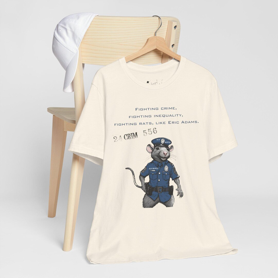 NY Rat PD T-shirt: Eric Adams, New York City Rat Czar - Etsy