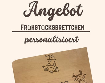 Frühstückbrettchen personalisiert