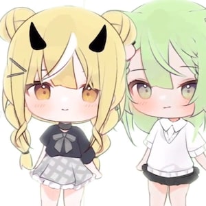 Live2D Model | Customizable Premade Chibi VTuber