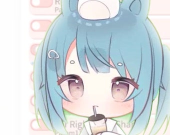 Modello Vtuber / Chibi prefabbricato Live2D personalizzabile