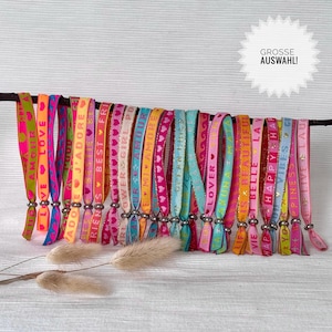Festival Armbänder bunt | Stoff Armband | Freundschaftsbänder | Ibiza Armband Boho | Armbänder JGA | Sommer Armbänder Damen