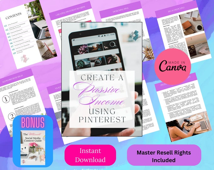 Pinterest Cash Flow Blueprint: Your Path to Faceless Digital Passive Income