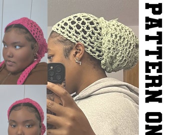 Patron Durag au crochet, Patron Durag, durag au crochet