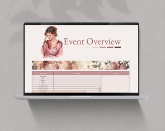 Möhippa-planerare: Excel- och Google Sheets-mallar (digital nedladdning)