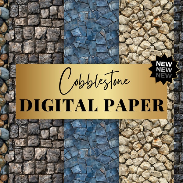 Cobblestone Digital Paper