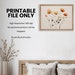 Printable Minimalist Autumn Leaves Art, Watercolor Autumn Leaves ...