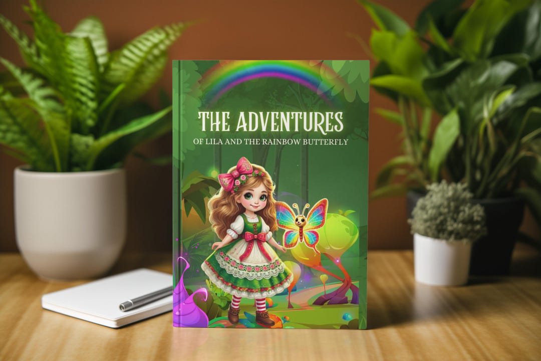 The Adventures of Lila and the Rainbow Butterfly | Kids Story Book - Etsy