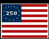 Patriotic Chunky Blanket Design 8