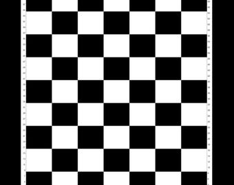 Checkerboard Chunky Blanket Design