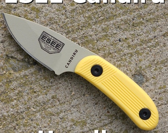 Poignées/balances Candiru ESEE (pas de quincaillerie) en plusieurs motifs