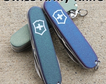 Écailles / manches de couteau suisse (91 mm) - nombreuses couleurs disponibles