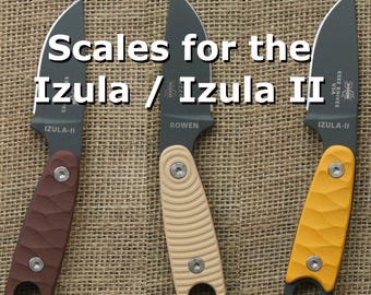 ESEE Izula and Izula II Handles/Scales (no hardware) in 3 Styles, Multiple Patterns
