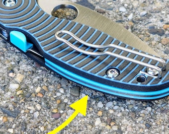 Espaceurs arrière pour Spyderco Sage 5 - Tous les modèles - Plusieurs couleurs