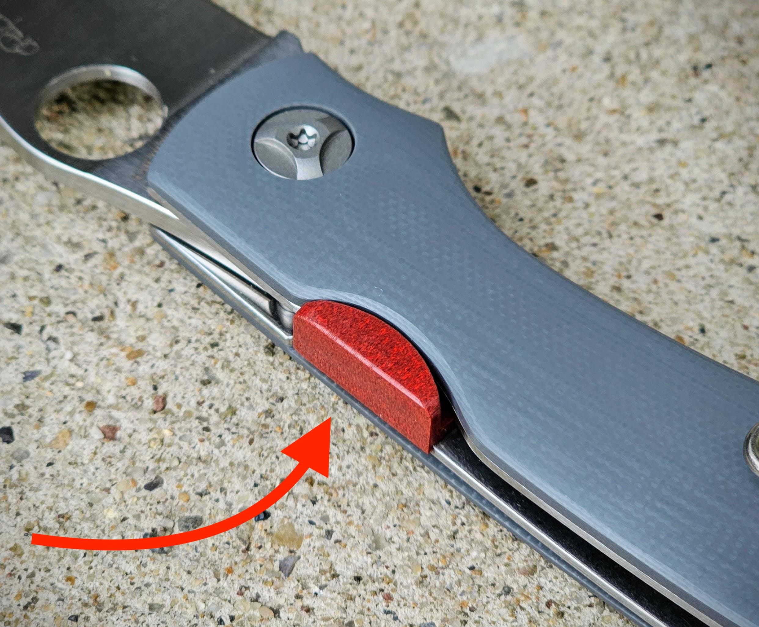 Spyderco Kapara Compression Lock Buttons (set of 4, Choose Two