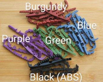 Ensemble de 3 espaceurs pour le dos Spyderco Smock