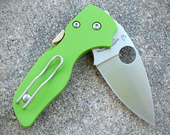 Boutons de verrouillage à compression Spyderco Lil' Native - Lot de 4