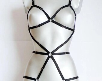 Body-Enhancing Elastic Harness - Embrace Your Sensual Side