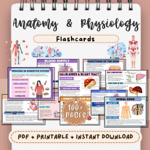 Anatomy & Physiology Flashcards: Nursing Study Guide (PDF Download)