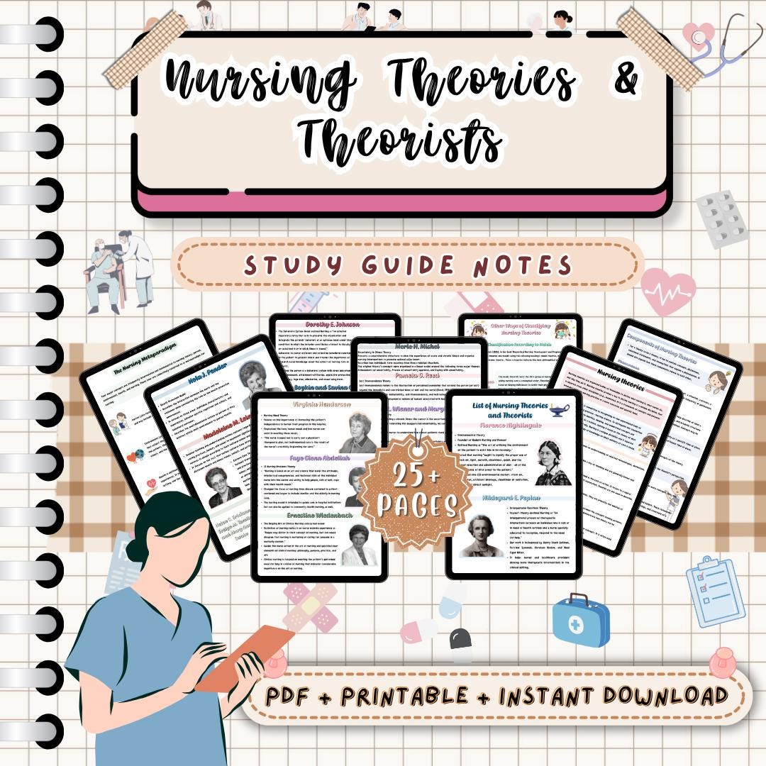 Jail Nurses Notes.pdf Nursing Theories and Theorists | Nursing Study Guide | Nursing School ...