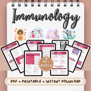 Immunology Nursing Notes: Digital Study Guide (PDF Download