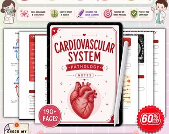 Cardiovascular Pathology Nursing Notes | Heart Disease Study Guide | Cardiac Disorders Review | NCLEX Nursing PDF